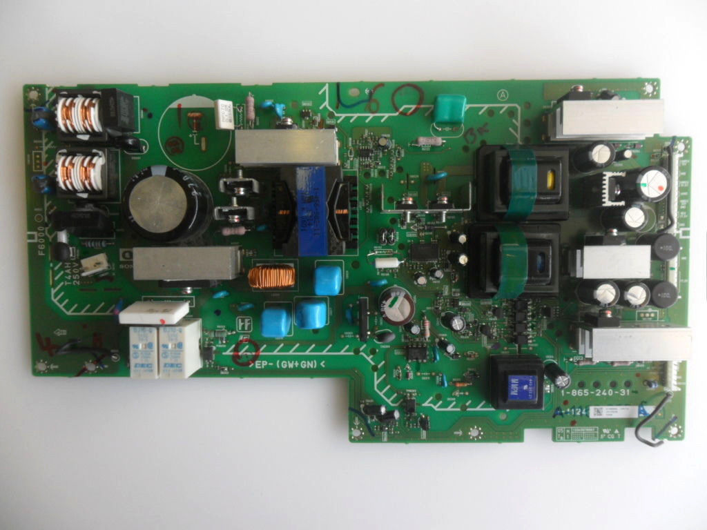 Sony KDL-S32A12U Power Supply PCB 1-865-240-31 G2 A-1168-958-A - Click Image to Close